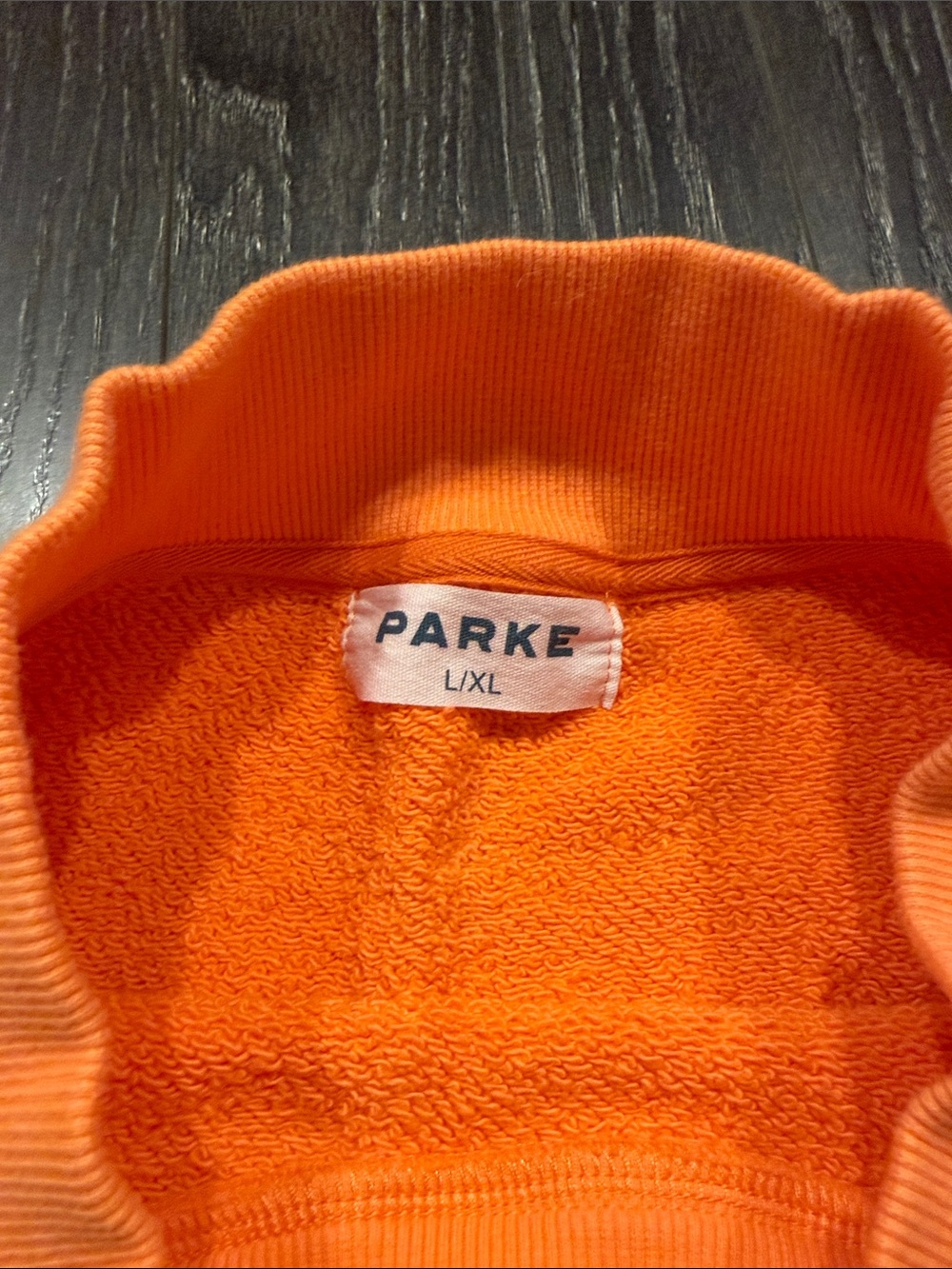 Parke Creamsicle Mockneck - Picture 2 of 2